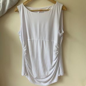 Calvin Klein sleeveless top spandex polyester